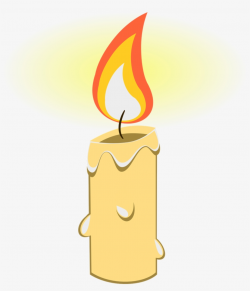 Melting Candle Clipart Candle Flame - Candle Clipart ...