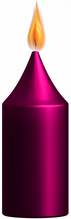 Pink Candle PNG Clip Art - Best WEB Clipart