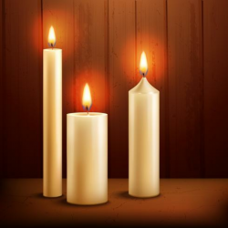 Candles realistic background - Download Free Vectors ...