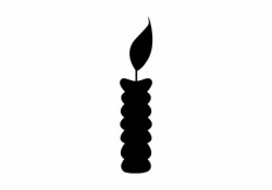 Candles clipart silhouette, Candles silhouette Transparent ...