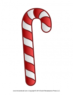 Free candy cane template printables clip art - Clipartix