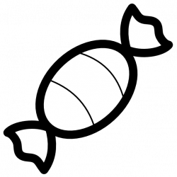 Candy Clipart Black And White | Clipart Panda - Free Clipart Images
