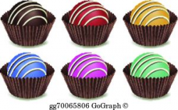 Chocolate Candy Clip Art - Royalty Free - GoGraph