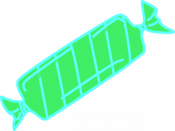 Green Wrapped Candy Clip Art at Clker.com - vector clip art online ...