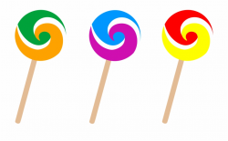 Candyland Clipart 7 Wrapped Candy Clipart Free Clip - Lollipop ...