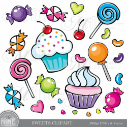 Sweet Candy Clipart - Clip Art Bay