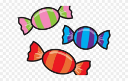 Sweets Clipart Wrapped - Candy Wrapper Clip Art - Png Download ...
