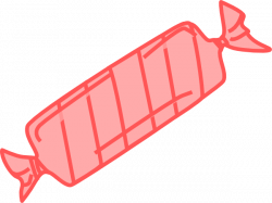 Pink wrapped candy clip art at vector clip art png - ClipartPost