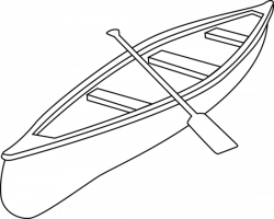 Canoe Clipart by JZielinski | Clip art, Art, Line art