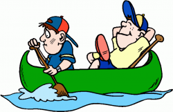 Kids Canoeing Clipart - Clip Art Library