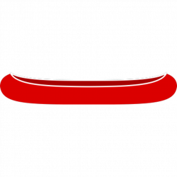 Red Canoe Clipart transparent PNG - StickPNG