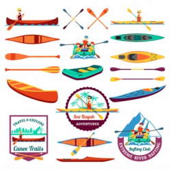 Canoe Vectors, Photos and PSD files | Free Download