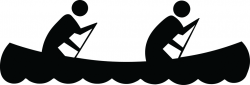 Canoe Clipart Vector - Clip Art Library