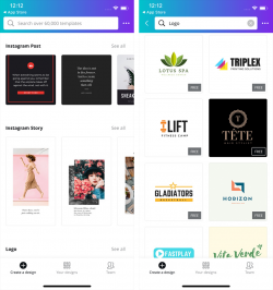Easily design logos, Instagram posts and more with Canva