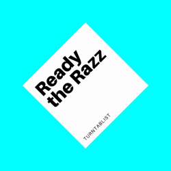 Turquoise and White Fede Van Aris Minimalist Dj Logo ...