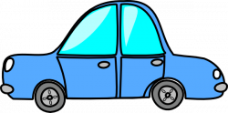 The Light Blue Car Clip Art at Clker.com - vector clip art online ...
