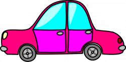 Cute car clipart blue collection