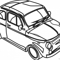 Black And White Car Clipart | Free Clipart Download