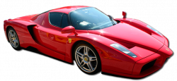Red Enzo Ferrari Super Car PNG Clipart - Best WEB Clipart