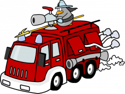 Car On Fire Clipart