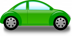 Green Car Free Clipart