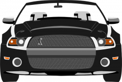 Mustang Car Clip Art at Clker.com - vector clip art online, royalty ...