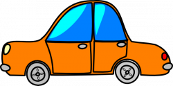 Car Orange Cartoon Clip Art at Clker.com - vector clip art online ...