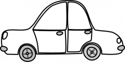 Car Outline Clipart