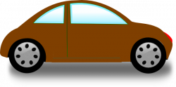 Brown Car Clipart