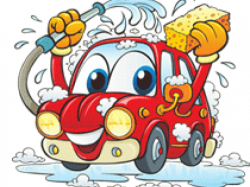 Car wash fundraiser clip art transparent stock - RR collections