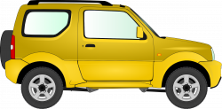 Yellow car graphic stock - RR collections