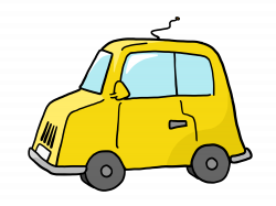 Vector transparent download yellow car - RR collections