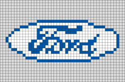 Ford Pixel Art | Pixel drawing, Pixel art, Art