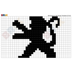 Peugeot Pixel Art – BRIK