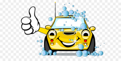 Car Wash clipart - Car, Yellow, Cartoon, transparent clip art