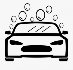 Car Wash Clipart Black And White - Icons Car Wash Png ...