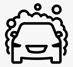 Automatic Car Wash Icon - Black And White Car Wash Clip Art ...