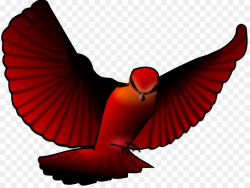 Bird Northern cardinal Clip art - flying bird