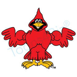 Cardinal mascot clipart 3 » Clipart Station