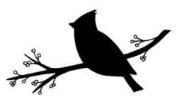 Cardinal Silhouette | Cardinal Bird! » Simple By Design ...