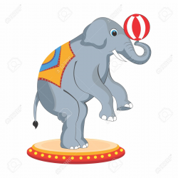 Carnival Elephant Clipart