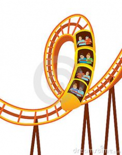 Carnival clipart roller coaster, Carnival roller coaster ...