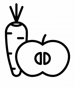 Carrot And Apple Icon Free PNG Images & Clipart Download ...