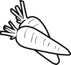 Carrots clipart black and white, Carrots black and white ...