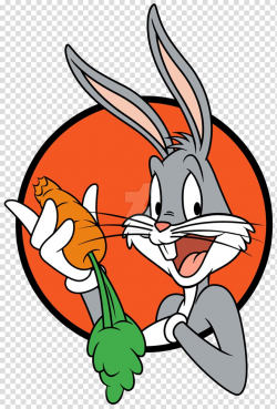 Looney Tunes Bugs Bunny holding carrot illustration, Bugs ...