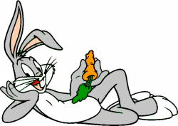 this Bugs Bunny Eats A Carrot While Not Wearing His Gloves ...