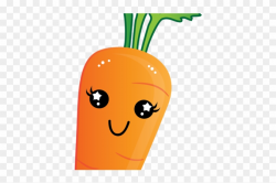 Cartoon Clipart Carrot - Cute Carrot Clip Art, HD Png ...