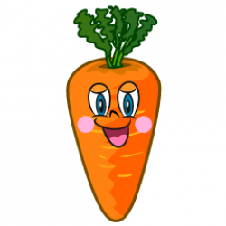 Carrot Free Clipart & Cartoon Pictures｜Illustoon