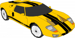 Free Clipart: Yellow car | Machovka