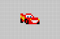 Lightning Mcqueen Pixel Art – BRIK